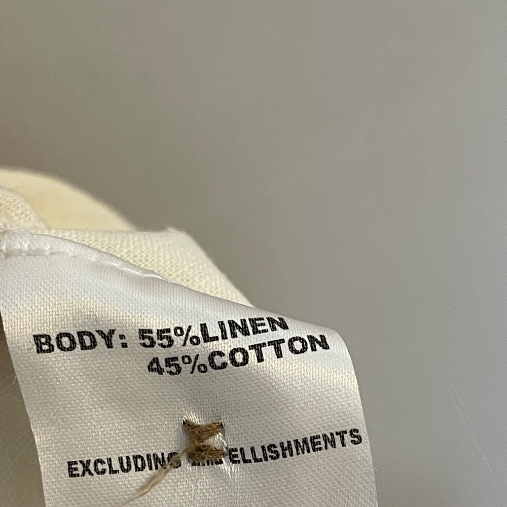 Princess Polly‎ Linen Blend Ruffled Button Mini Dress 4 - Picture 11 of 11